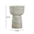 thumbnail image 5 of Pemberly Row Contemporary Faux Travertine Indoor/Outdoor Side Table, 5 of 5