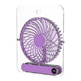 thumbnail image 2 of Desktop Fan Household Small Fan USB Rechargeable Outdoor Portable Folding Card Fan, 2 of 8