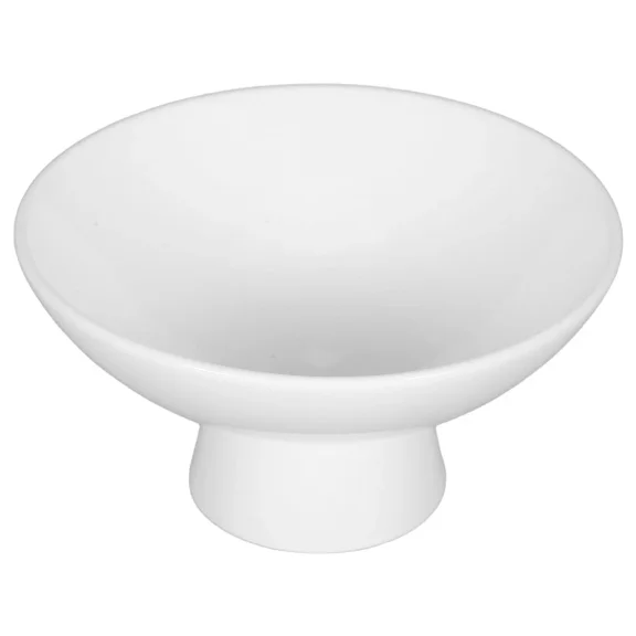 Goblet Baby Ceramic Fruit Tray Serving Bowls For Entertaining Footed