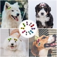 thumbnail image 3 of SWETRACE 10pcs Sunglass Shaped Hair Barrettes for Dogs Assorted Color Plastic Back to School, 3 of 7
