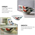 thumbnail image 3 of 1Pc Ceramic Ramen Bowl Multifunctional Creative Noodle Bowl Practical Soup Bowl (Red), 3 of 8