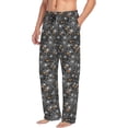 thumbnail image 6 of Honiee Spider Cobweb for men - a sleek fusion of Straight Pajama Pants, versatile Lounge Pants, and cozy Sleepwear, all rolled into one-Large, 6 of 6