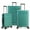 Teal, variant on Travel Select Jaylen Hardside Spinner Luggage Set w/ USB Port, Teal, 3-Piece (22/26/30)