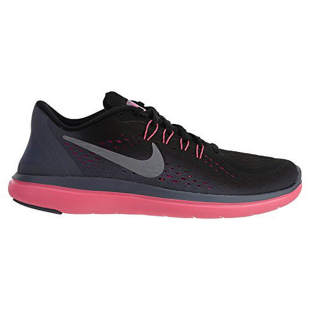 Nike women's flex 2017 top rn running shoes - black/white