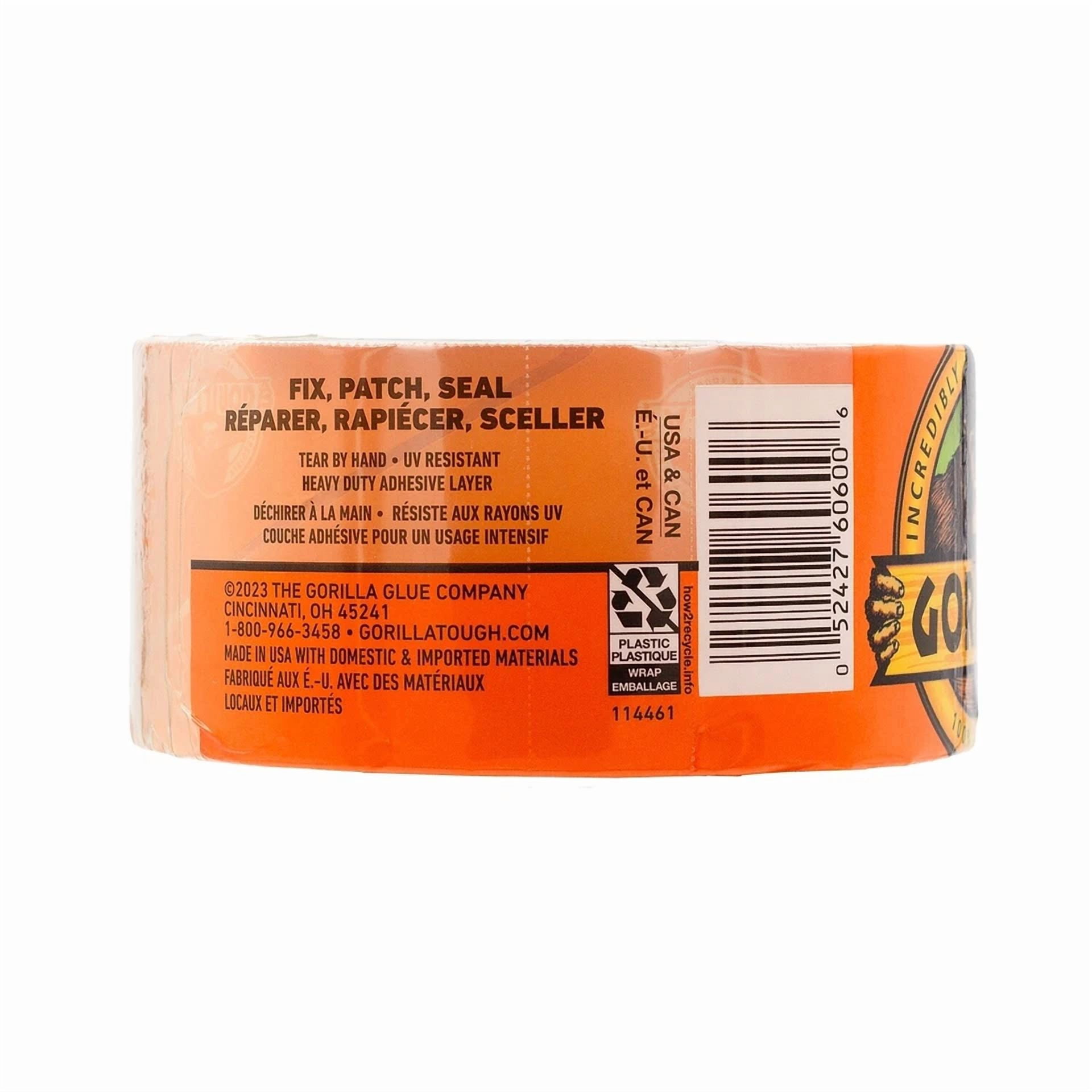 PRIME - Gorilla Transparent Clear Tape 1.88" X 18 Yds. Crystal Clear (6060002)