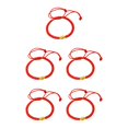 thumbnail image 2 of Pulseras de la suerte Sonducket hilo Rojo Nudo tejido Exquisita cuerda de mano Joyería Bendición Mujeres Pareja Regalos, 2 of 6