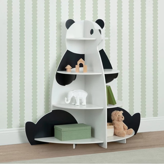 Librero Forma De Panda de Madera Delta Children