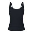 thumbnail image 5 of Womens Tankini Tops V Neck Triangle Swim Bathing Suit Athletic Swimwear Top Only, 5 of 7