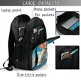 thumbnail image 4 of Daiia Cute Angel Winged Rabbit Pattern USB Charging Backpack for Men and Women, Anti-Theft Backpack,Travel Backpack,School Backpack,College Backpack,Laptop Backpack, 4 of 7