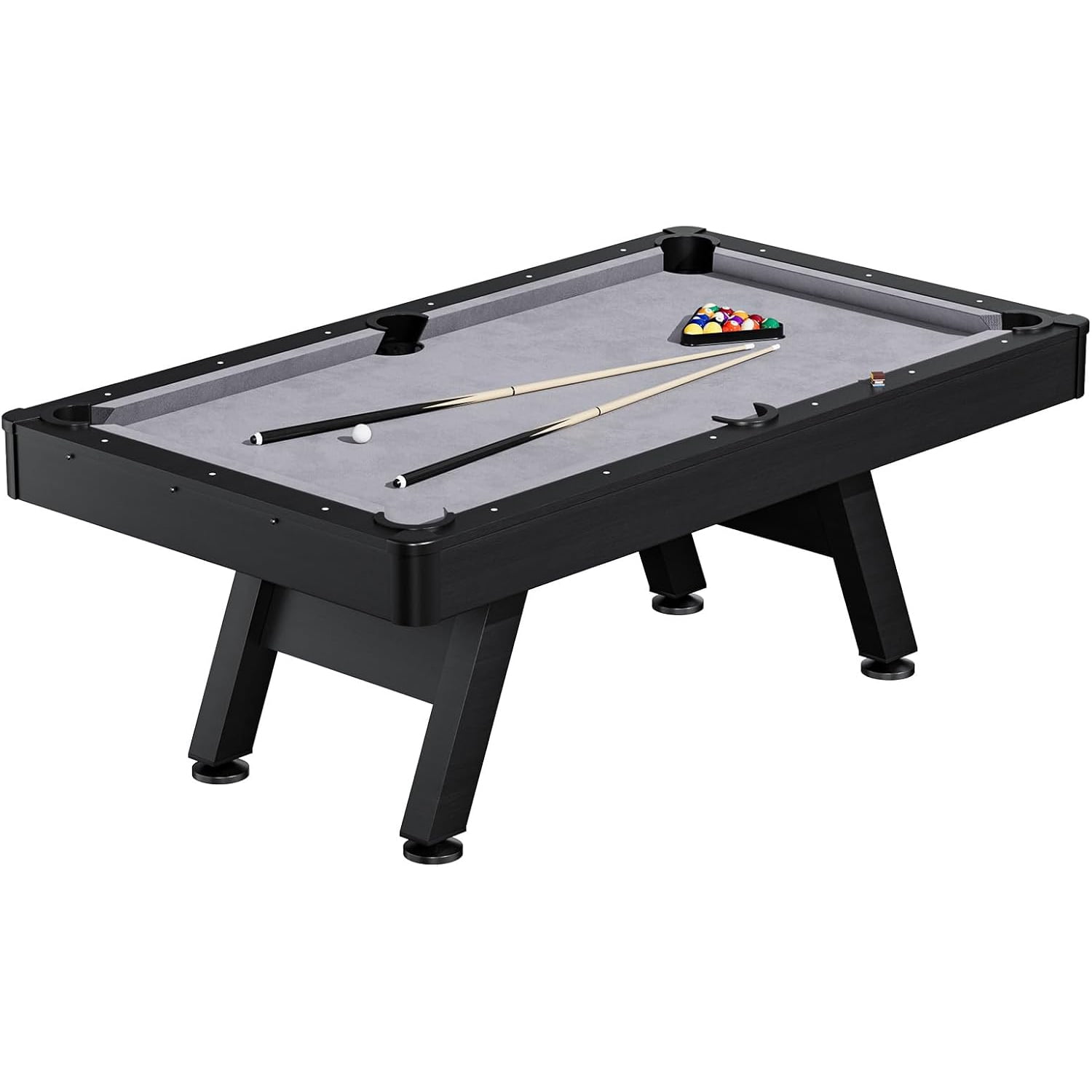 Free Shipping! Barrington Billiards 7' Modern 3-in-1 Pool Table