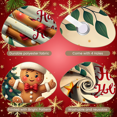 thumbnail image 2 of Snowman Banner Winter Welcome Decoration Christmas Snowflake Polyester Fabric Sign for Holiday Party Indoor Outdoor, 2 of 5