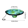thumbnail image 3 of Floating Drink Sleeve for Pool – Neoprene Can Cooler with Lanyard, Buoyant Beverage Wrap for Standard Cans & Bottles, Waterproof for Hot Tub Beach Outdoor Party, Green, 3 of 6