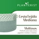 thumbnail image 2 of Planterist Cesta Organizadora Mediana Tejida – Algodón Lavable, Plegable y Portable – Multiusos 30x18.5 cm para Almacenaje, Decoración y Ropa Sucia (Ajijic), 2 of 9