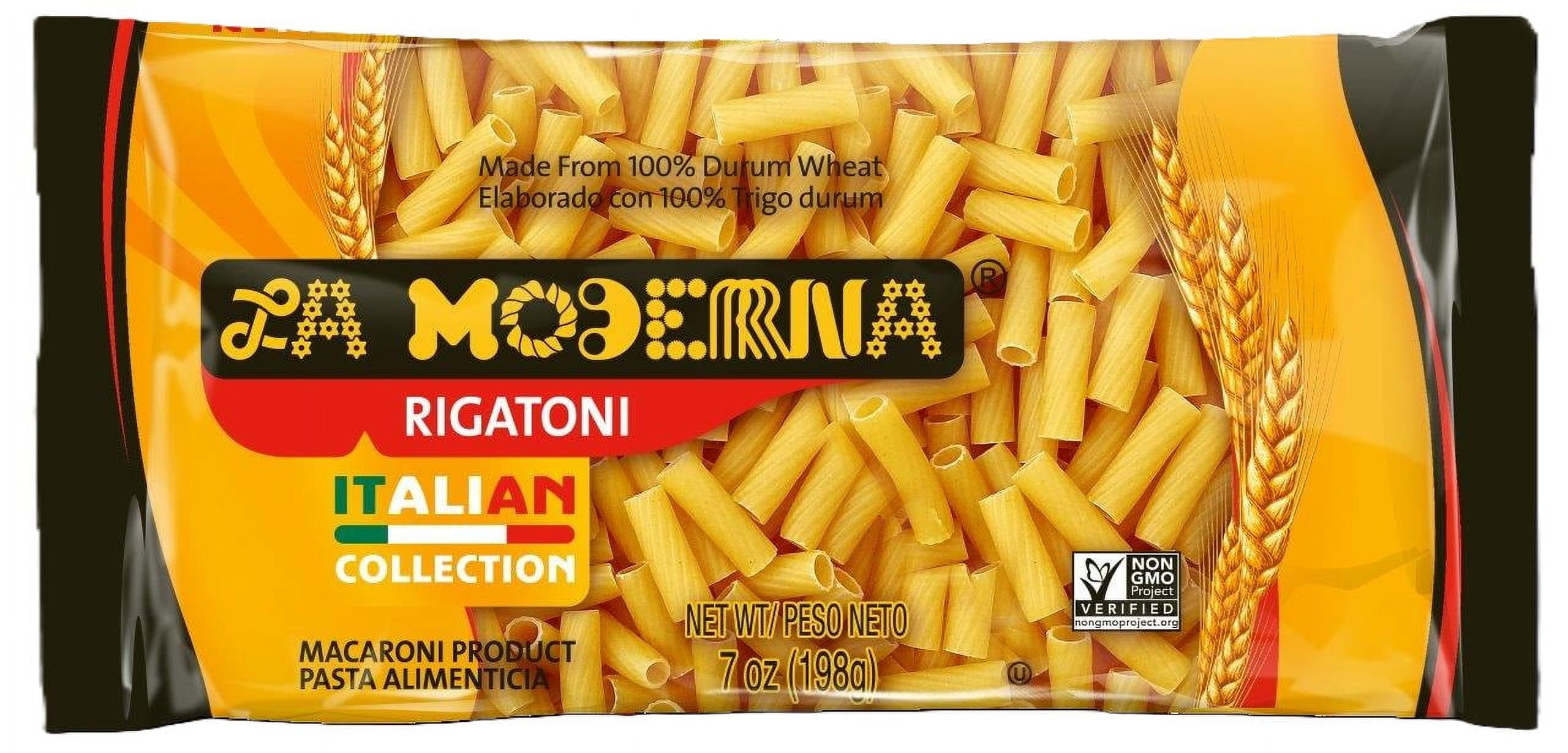 (4 pack) La Moderna Rigatoni Pasta, 16 oz