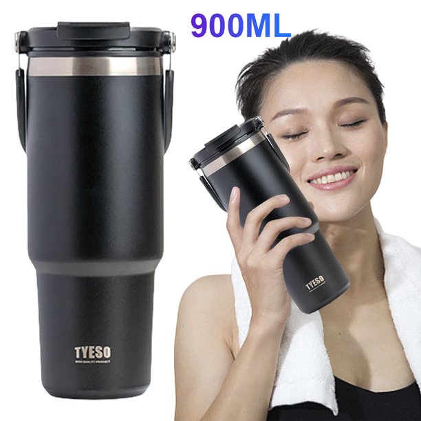 Acero Inoxidable Con Aislamiento Doble Capa 900ML para Campo