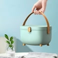 thumbnail image 5 of Double Layers Emergency Kit BoxPlastic Medicine Storage Box Plastic Medical Box Organizer Oval Medicine Storage Box Remarkable Clarity, 5 of 5