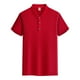 thumbnail image 5 of pstuiky camisetas para hombre, Blusa de manga corta con cuello vuelto, transpirable, con botones y color liso para hombre camisas casuales para hombre m, 5 of 6