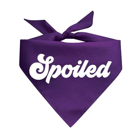 Spoiled Triangle Dog Bandana