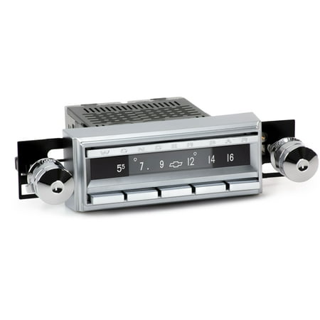 Wonder Bar 1 Radio Motor 4 with Chrome Knobs Kit 02-72 and Vintage Overlay