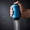 Blue, variant on Quantitative Press-Type Salt Dispenser 4oz Smart Seasoning Container for Kitchen Blue