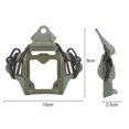 thumbnail image 3 of Cubierta De Cuerda Elástica Modular Cubierta elástica modular de aleación de aluminio para accesorios de casco FAST (verde militar) Sywqhk Para Estrenar, 3 of 7
