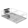 thumbnail image 2 of Organizador De Cocina, Práctico Estante Para Platos Firme, Acero Inoxidable Grueso Para El Hogar, Cocina, Restaurante, Tazón, Plato, Palillos, Almacenamiento, Organizador De Cergrey Dish Drain Rack, 2 of 8