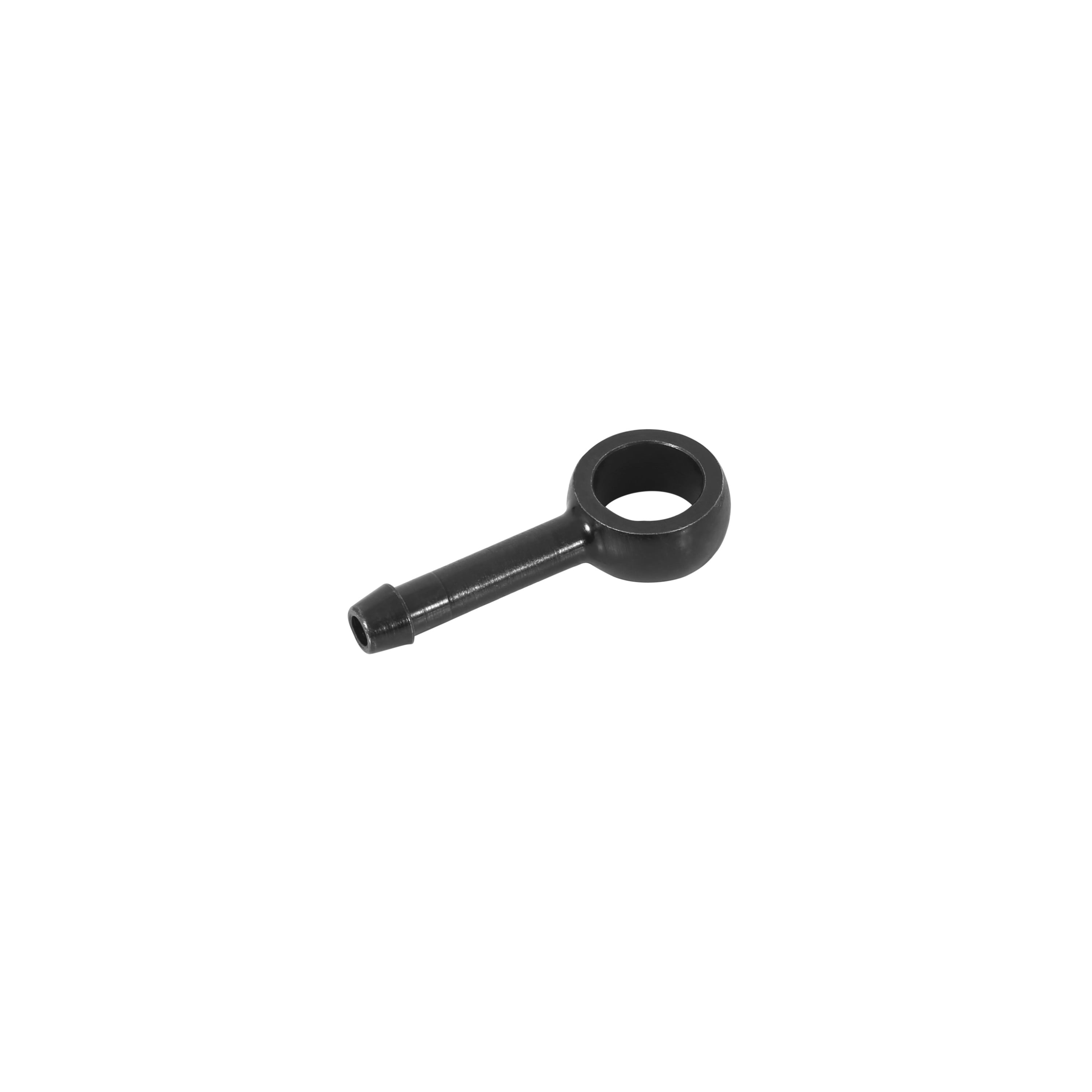 AEM 25-610 Banjo to 7mm Barb Vacuum Fitting for AEM Adjustable Fuel Pressure Regulator, Black Anodized