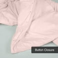 thumbnail image 5 of ROYALE Pink Duvet Cover Twin Size - Washed Duvet Cover, 2 Piece Double Brushed Duvet Covers Set with Button Closure - 1 Duvet Cover 68x90 inches and 1 Pillow Sham - Comforter Cover, 5 of 8