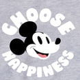 thumbnail image 3 of Mickey & Friends - Mickey Choose Happiness - Toddler And Youth Crewneck Fleece Sweatshirt, 3 of 5