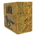 thumbnail image 2 of Porte-brosse à Dents Silhouette d'Arbres de Pin Western Rustique Mustang, 2 of 6