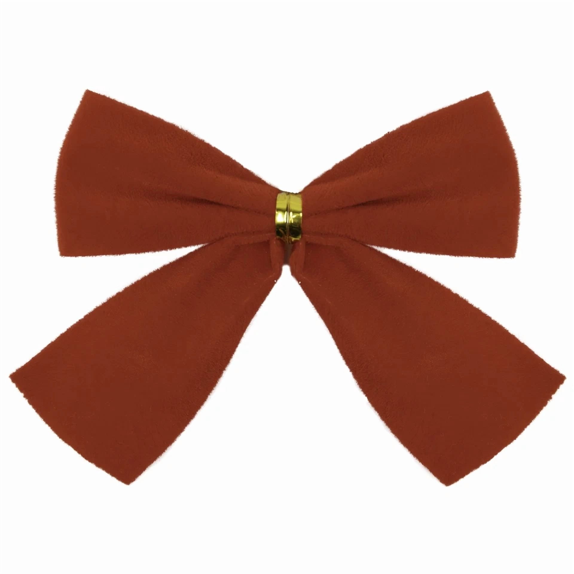 Northlight Pack Of 14 Red Mini Velveteen Christmas Bow Decorations 2.5