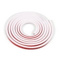 thumbnail image 1 of Grusce Wall Cord Hider Self Adhesive Wall Cable Concealer Flexible Cable Hider Cover White Wire Cover Raceway Wall Cord Cover Hider 3/5/8 Meter for Hiding Cable, 1 of 8