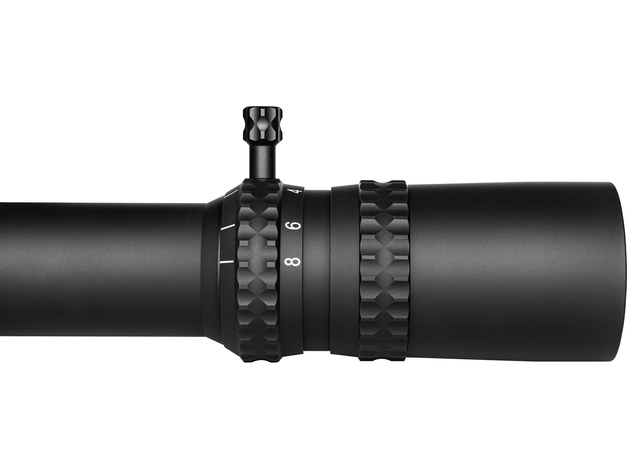 Nightforce Black Extended Power Throw Lever for ATACR, NX8 Scopes, 5mm Longer for Quick Magnification (A694)