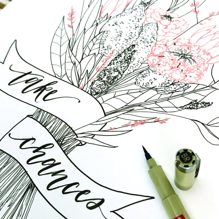 Sakura Pigma Graphic and Brush Colored Colored Pen / Set — A Lot Mall