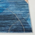 thumbnail image 6 of SAFAVIEH Tacoma Leon Traditional Machine Washable Area Rug, Blue/Gold, 9' x 12', 6 of 14