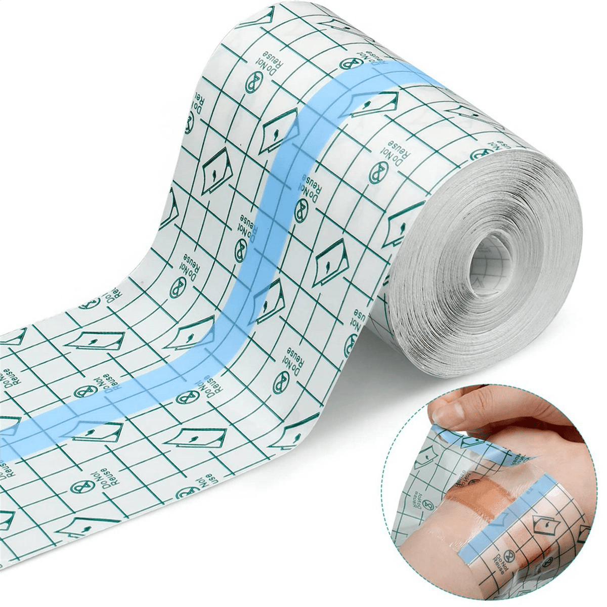 3X Waterproof Tattoo Film Aftercare Protective Skin Healing Adhesive Bandages Repair Transparent Film Dressing Tape