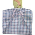 thumbnail image 3 of GASTROPOD 3PCS Extra Large 35gal Moving Bags Heavy Duty Woven Tote Bag Checkered Reusable Storage Bag for Traveling, College Carrying, Moving, Camping, 3 of 7