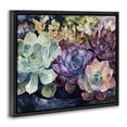 thumbnail image 2 of Stupell Industries Eclectic Tutti Succulents Collection Black Floating Frame Canvas Art, 21 x 17, by Svetlana Aleynikova, 2 of 8