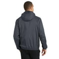 thumbnail image 2 of Port Authority Core Colorblock Wind Jacket-XL (Battleship Grey/ Black), 2 of 6