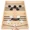 Large Size, variant on Fast Sling Puck Game - Wooden Table Board Game | Indoor 2 Player Tabletop Fast-Paced Slingshot Battle for Adults & Family Night or Friends Party