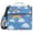 Cute Rainbow and Cloud, variant on 3 Ring Zipper Binder with Shoulder Strap Waterproof Trapper Keeper 2 Inch D-Ring 500 Sheets Capacity Moose Tree Silhouette