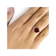 thumbnail image 3 of JewelersClub Garnet Ring Birthstone Jewelry – 2.20 Carat Garnet 0.925 Sterling Silver Ring Jewelry with Black & White Diamond Accent – Gemstone Rings with Hypoallergenic 0.925 Sterling Silver Band, 3 of 4