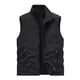 thumbnail image 5 of Camiseta sin mangas con cuello alto para hombre, color liso, para exteriores, con múltiples bolsillos, informal, de terciopelo y poliéster., 5 of 6