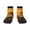 3 Black, variant on Sunflower Blue Sky Pattern Quarter Crew Socks,Toe Seamed Ankle Socks,Cotton Cushioned Breathable Athletic Crew Sports Socks