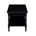 thumbnail image 5 of Bika Home Furniture B180426-2-B Spindle Legs Coffee Table, Black - 20 x 44 x 22 in., 5 of 6