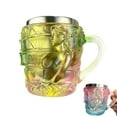 thumbnail image 1 of Tasse en Résine Iridescente avec Figurine Sculptée Intérieur en Acier Inoxydable pour Espresso et Cocktails Capacité de 150ML, 1 of 8