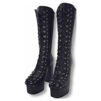 Sam Edelman Knee High Lace up Boots Size 6 Sam Edelman M Knee High Boots for Women for sale | eBay main image 4