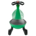thumbnail image 4 of Wiggle Car Ride on Toy with No Batteries Gears or Pedals - Indoor or Outdoor Swing Car for Children Ages 3 and Up by Bike Lane (Green), 4 of 6