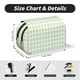 thumbnail image 5 of Disketp Green Checkboard Estuche de Lápices de Doble Capa con Tapa Abatible y Cremallera, Organizador Escolar para Adolescentes y Adultos, 5 of 7
