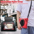 thumbnail image 4 of XYX Case for Lenovo Tab M8 4th Gen 8.0 inch 2023 Release TB-300FU with 360 Degree Rotating, Hand Strap, Shoulder Strap, Red, 4 of 7